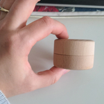 Custom Names & Date Engraved Wooden/Rustic Ring/Gift Box