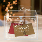 Location de boîte à cartes avec cadenas et clé - Card Box Rental with Lock and Key