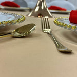 Assiette en Verre - Location / Glass Charger Plates Rental