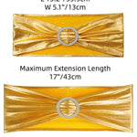 Gold Chair Sash/Ceinture de chaise dorée - Location/Rental