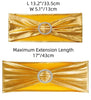 Gold Chair Sash/Ceinture de chaise dorée - Location/Rental