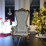 Chaise Pere Noel Location / Santa Clause Chair Rental