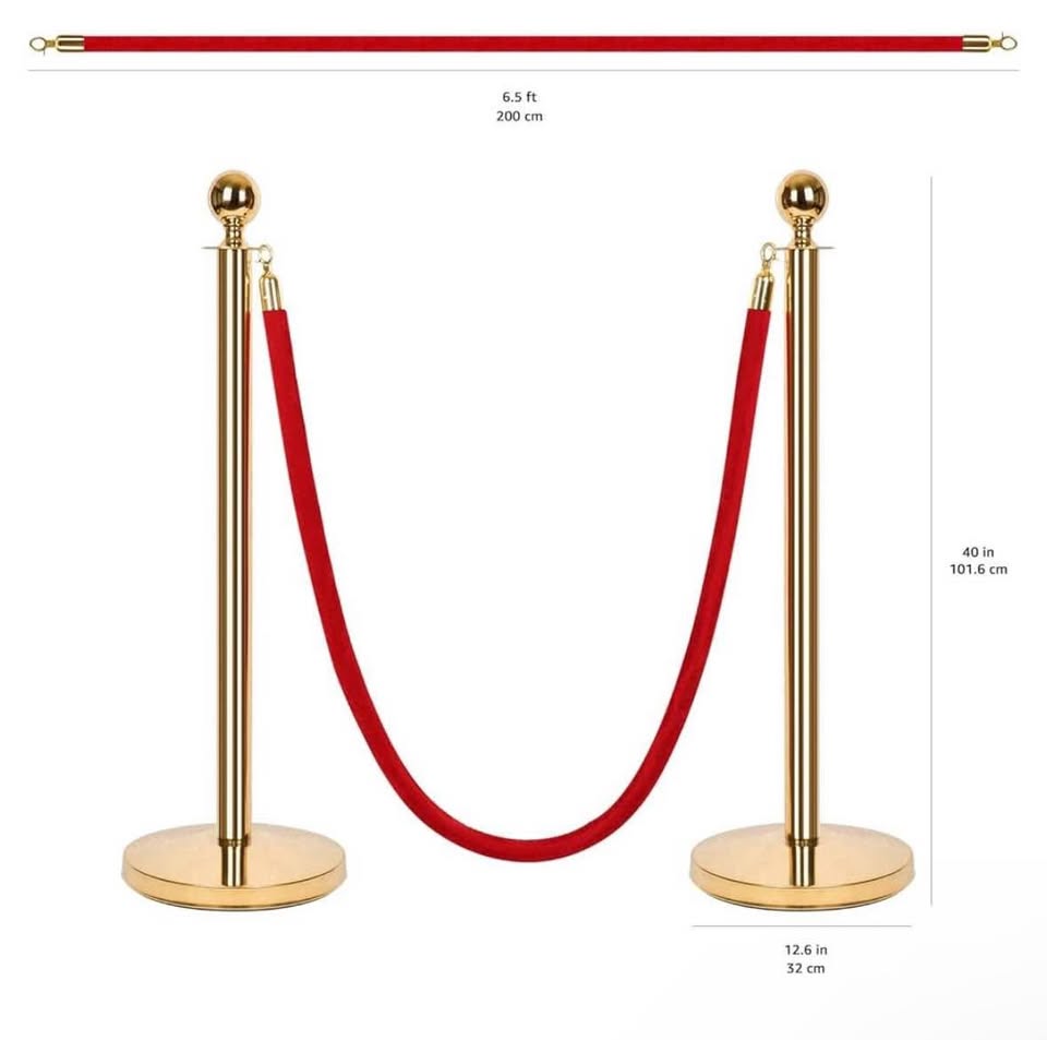 Location Tapis Rouge / Stanchions Crowd Control / Red Carpet Rental