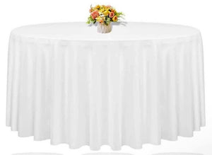 White Table Cloths Rental / Nappes Blanches Location