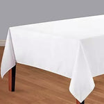 White Table Cloths Rental / Nappes Blanches Location