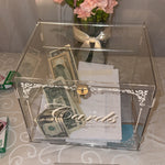 Location de boîte à cartes avec cadenas et clé - Card Box Rental with Lock and Key